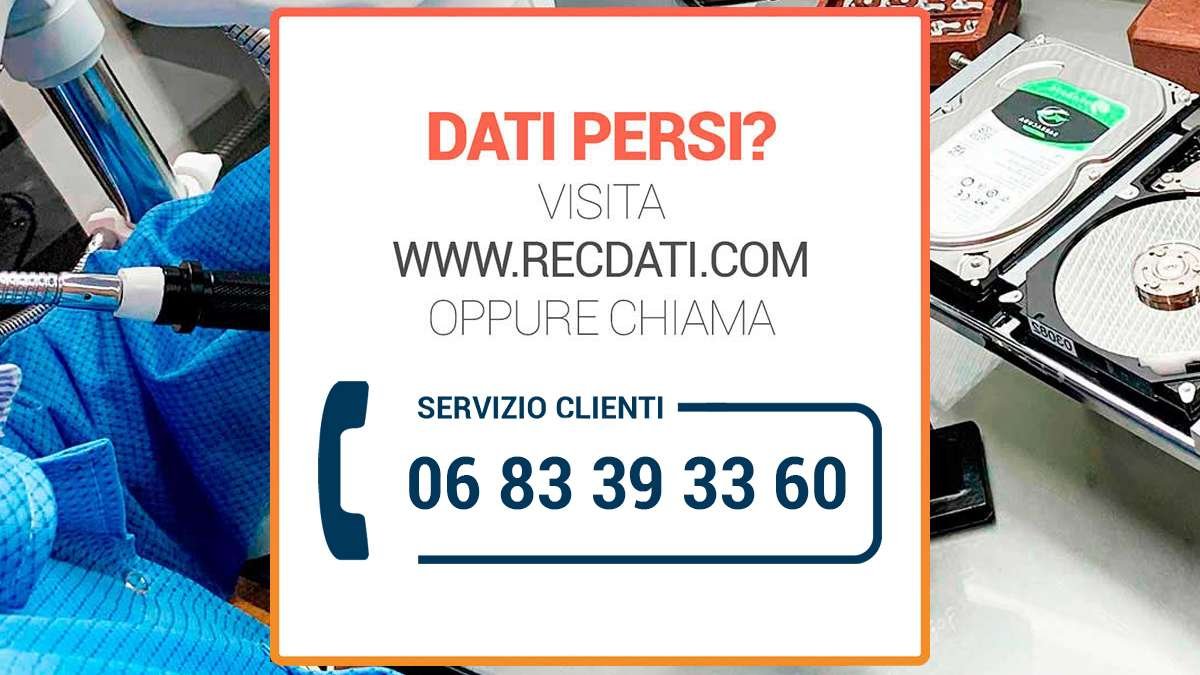 Recupero Dati Server a Civitavecchia